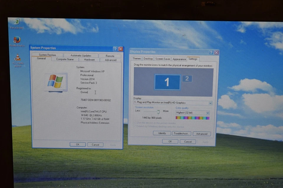 Dell Latitude E6410 Intel Core i7-640M 4GB RAM 320GB HDD Windows XP Pro 32 bits Foto 4 de 4