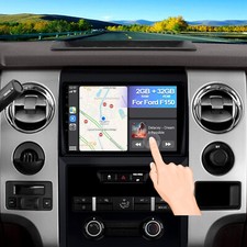 For Ford F150 2009-2012 Carplay Radio FM Stereo Nav WiFi Backup Camera 2 32G