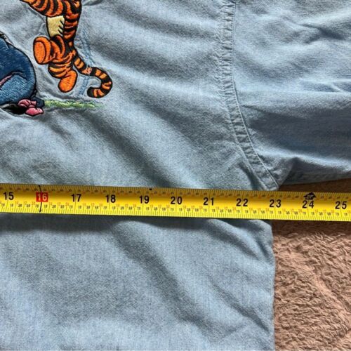 Vintage Disney Winnie Puuh besticktes Button Down Shirt Damen Gr. XL - Bild 3 von 11