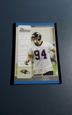 DAN CODY 2005 BOWMAN RC ROOKIE CARD # 182 A5908. rookie card picture