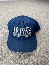 Georgetown Hoyas Hat Snapback Cap The Game Bar Glued Tag Basketball jersey VTG