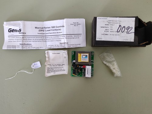 Warrick Controls Gems Sensors 16D Series 16DB1A00505 Control module - New - Afbeelding 1 van 9