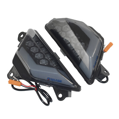 アゼツライト Smoke Front Turn Signal Daytime Running Light For KAWASAKI ZX6R