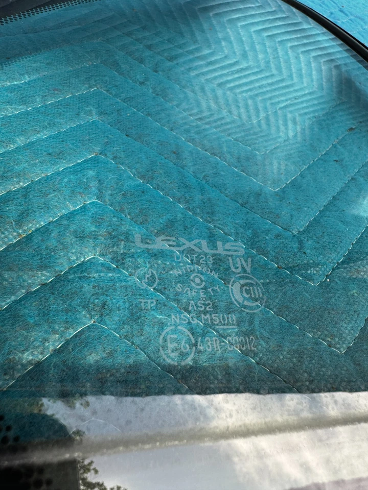 01-06 LEXUS LS430 CUARTO PASAJERO TRASERO DERECHO PANEL CRISTAL VENTANA OEM Foto 4 de 4