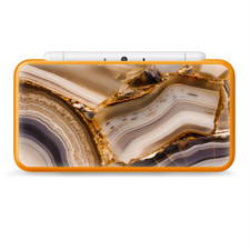 Skins Decal Wrap for Nintendo 2DS XL - Rock Disection Geode Precious Stone