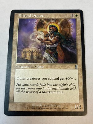 Blessed Orator -  Magic the Gathering MTG odyssey Single Card