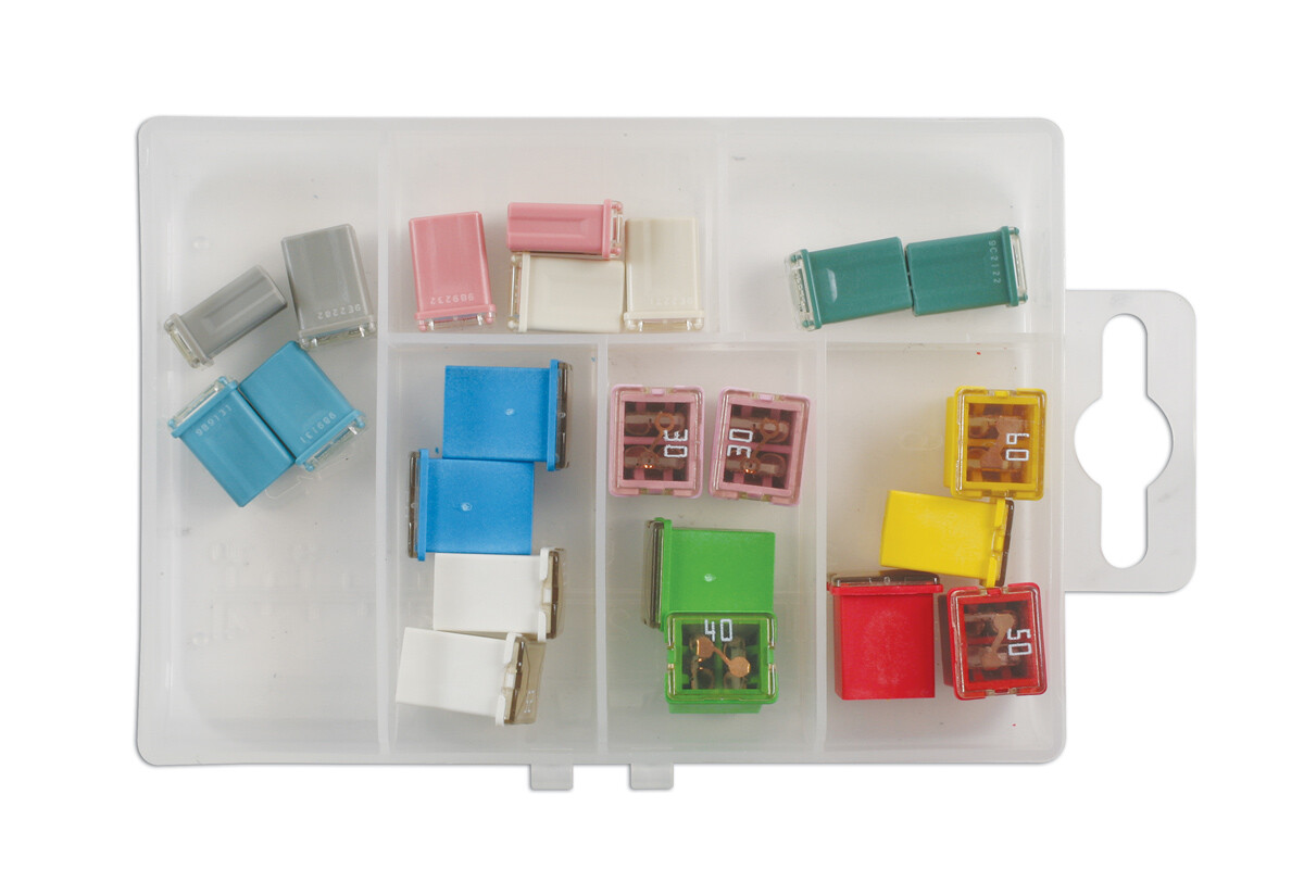 Connect Fusibili J-Type E M-Type Assortiti Basso Profilo 22 Pezzi 30724