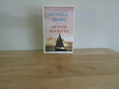 Message in a Bottle Nicholas Sparks (2016, Paperback)  Found Bottle Brings Romnc