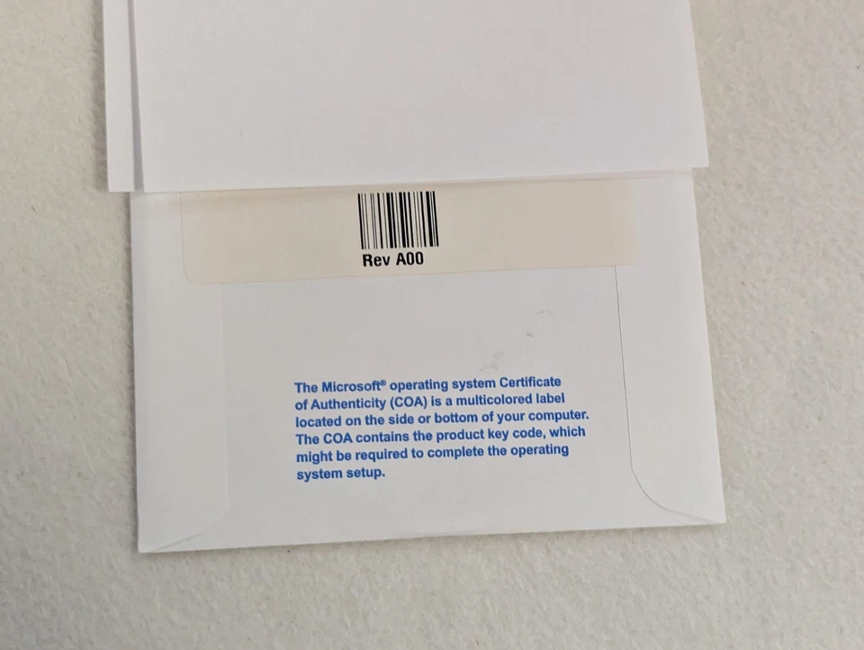 Dell Windows Vista Home Premium SP1 32-Bit Reinstallation DVD Disc ~ SEALED NEW - Image 2 of 2