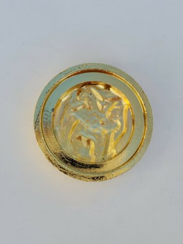Legacy SABRETOOTH TIGER Dino Power Coin-Gold Made for Legacy Ranger Morpher Prop - Picture 3 of 3