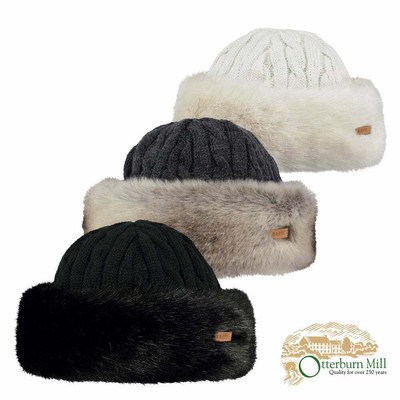 barts faux fur cable bandhat
