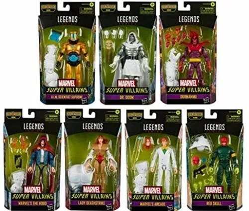 In Hand] Hasbro Marvel Legends Super Villains Series BAF Xenmu Wave - A.I.M Scientist Supreme