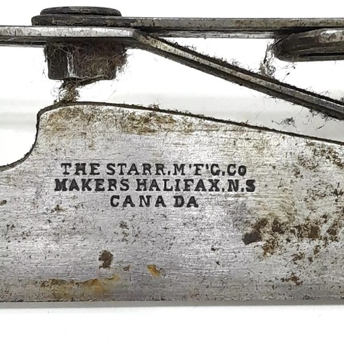 1870's NO.7 GENUINE ACME CLUB THE STARR MFG CO ICE SKATES SIZE 10.5 - Picture 3 of 6