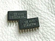 2 Pieces | STA341M  Silicon NPN / PNP Triple Diffused Planar