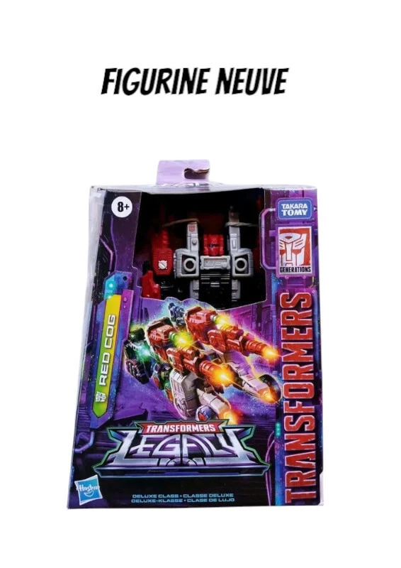 Figurine Transformers Generations Legacy Deluxe Class Red Cog NEUF - Photo 2/4
