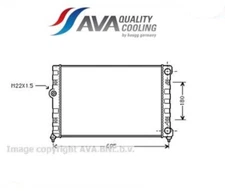 VW2109 radiator, engine cooling (AVA)