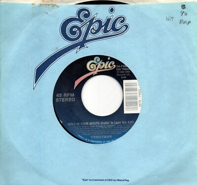 Candyman:Melt In Your Mouth (Fallin' In Love Mix Edit)/The mack is back:US Epic: