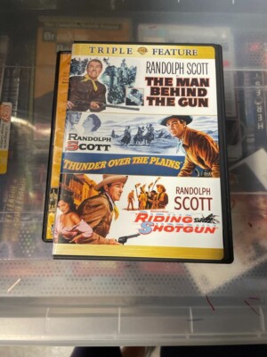 The Man Behind the Gun / Thunder Over the Plains/ Riding Shotgun (DVD) IMPORT R1