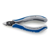 Knipex 79 62 125 Precision Electronics Diagonal Cutter Burnished With Grips 125 Knipex 79 62 125 Precision Electronics Diagonal Cutter Burnished With Grips 125