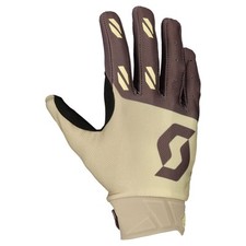 Scott Evo Fury Gloves Beige Brown Size L MTB DH Mountain Bike Downhill Bicycle