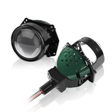 3.0 Inch LED Projector Lens, LED Projector Lens with High Low Beam - Clear