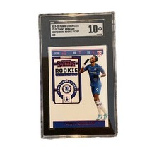 Tammy Abraham Panini Chronicle SGC 10 Chelsea Rookie Card Aston Villa Red SP. rookie card picture