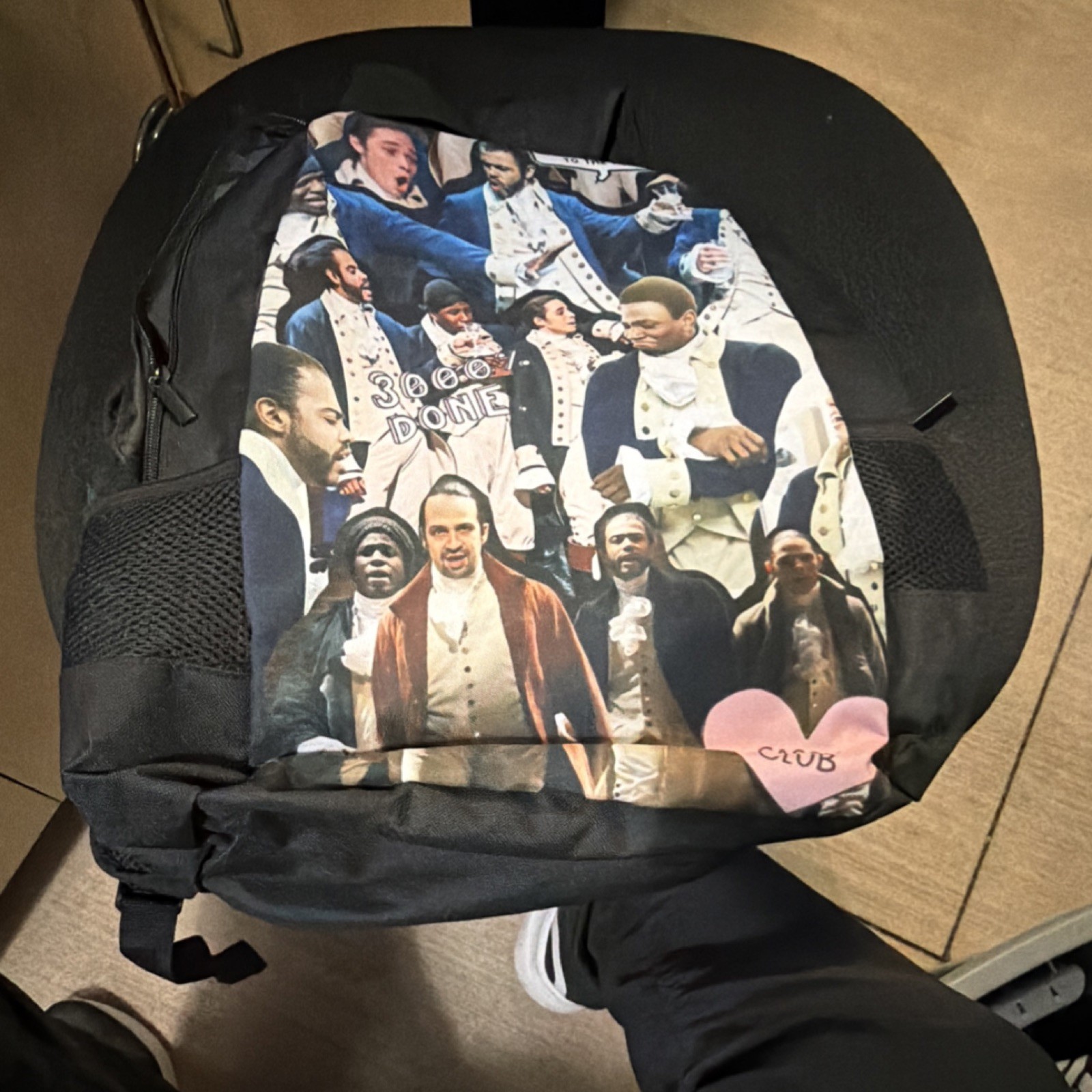 Hamilton black backpack Front Panel Adjustable St… - image 1