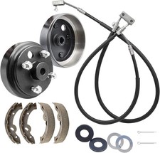 CLUBRALLY EZGO TXT Brake Golf Cart Kit 1996-2008 Drum Cables