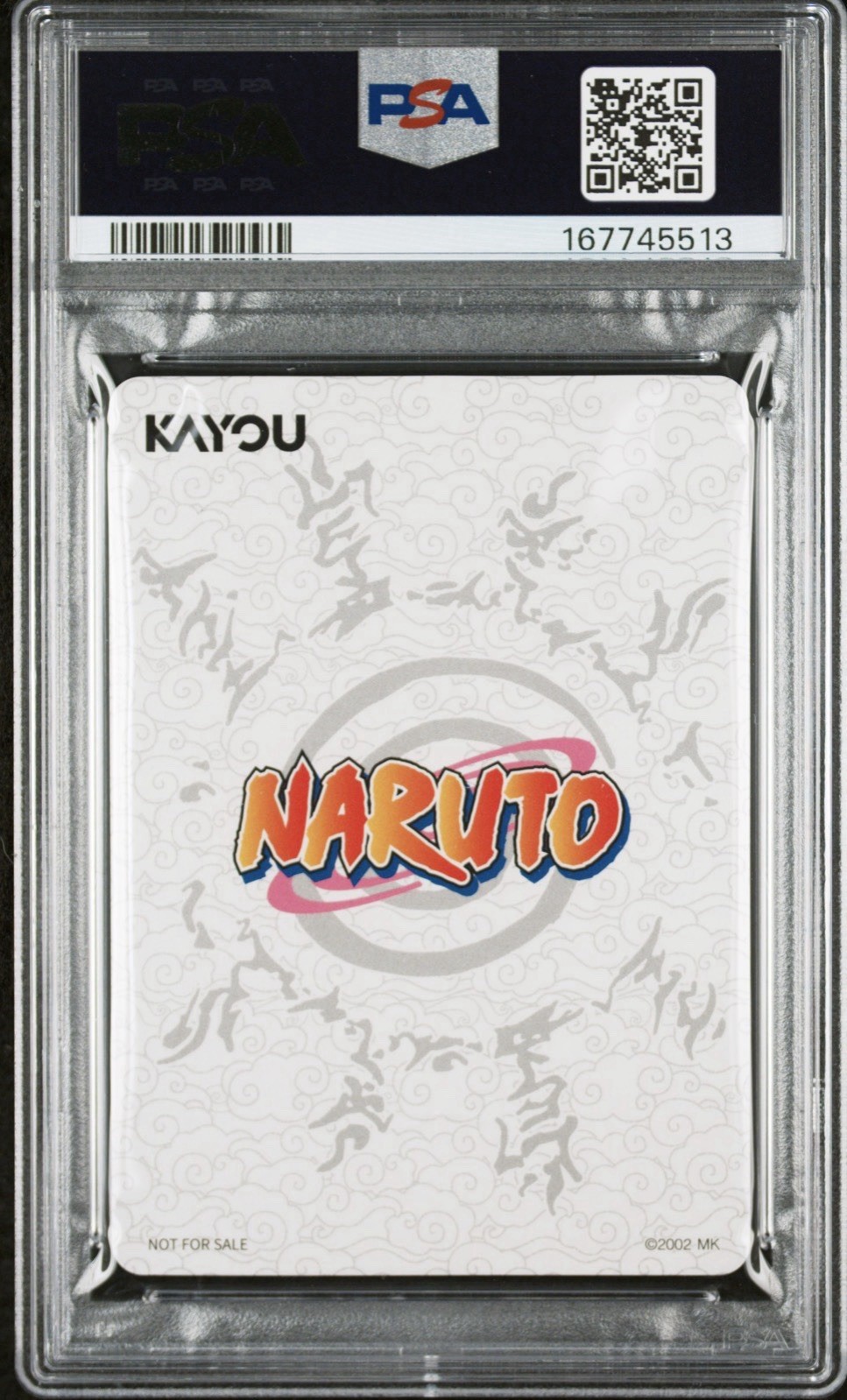 Naruto Kayou Jin 3 Naruto Uzumaki Promo PSA 10 view 2