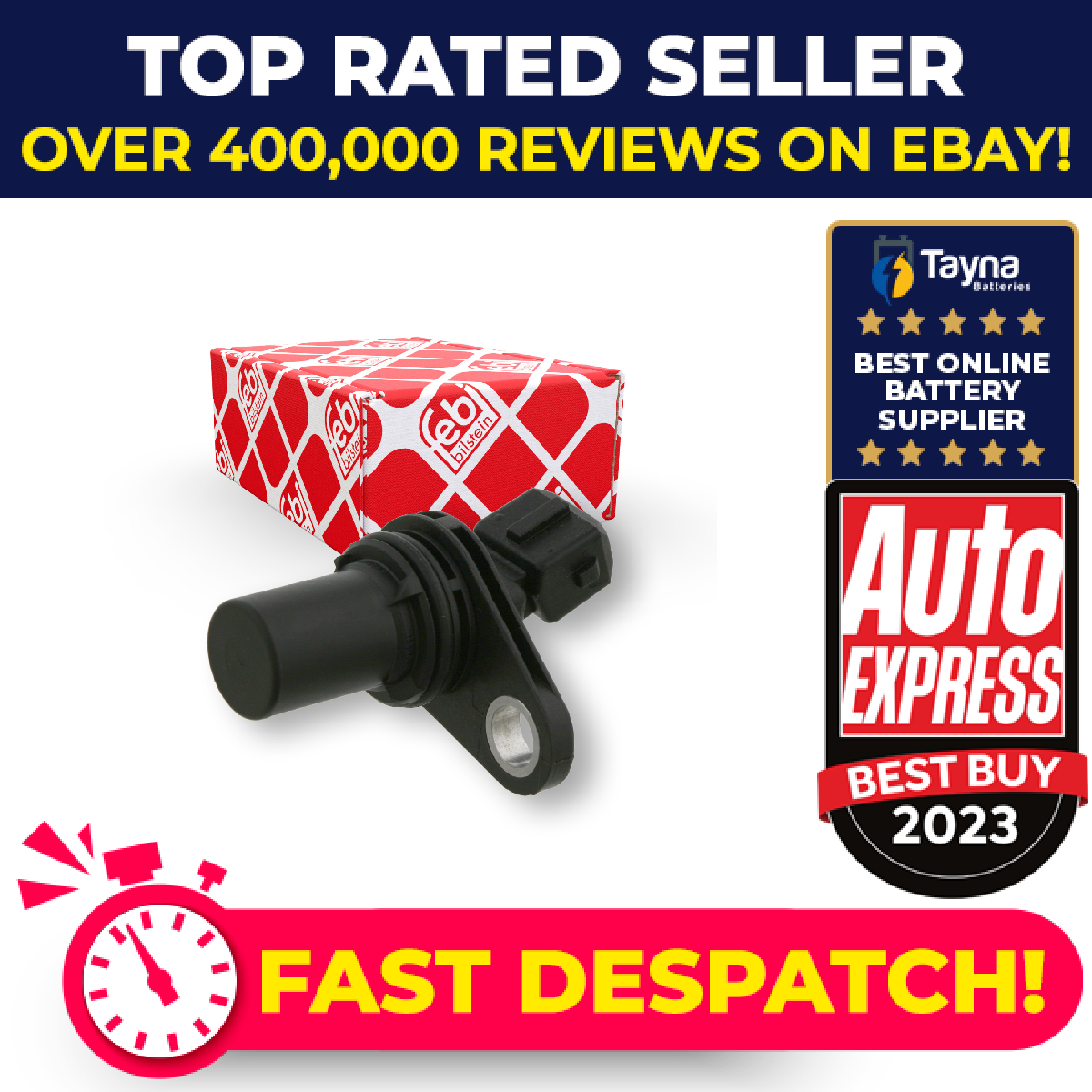 Camshaft Position Sensor fits FORD MONDEO Mk2 1.8 93 to 00 6602999 928F12K073A1C