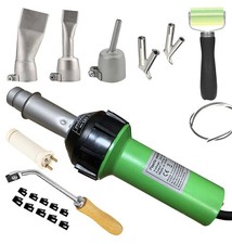 1600W Plastic Welding Kit Hot Air Welder Heating Gun PVC Vinyl Rod Welding Ho...