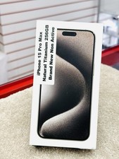 Apple iPhone 15 Pro Max 256GB Natural Titanium Unlocked ( Brand New Non Active )