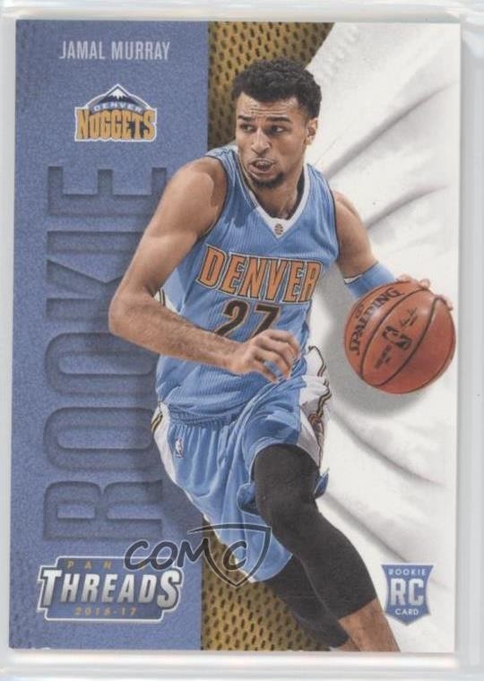 2016-17 Panini Threads Leather Rookies Jamal Murray #221 1dn