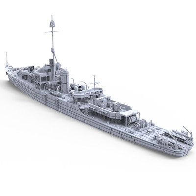 MRY-SFW SSC630 1:700 Model HMS River Class Spey K246 Frigate