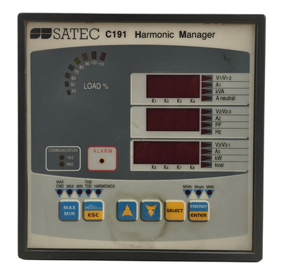 Satec C191 Harmonic Manager Verzerrungs- Durchflussmessgerät Flow