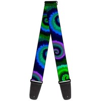 Guitar Strap - Tie Dye Swirl Green/Blue/Purple (Us Import) ACC NEU