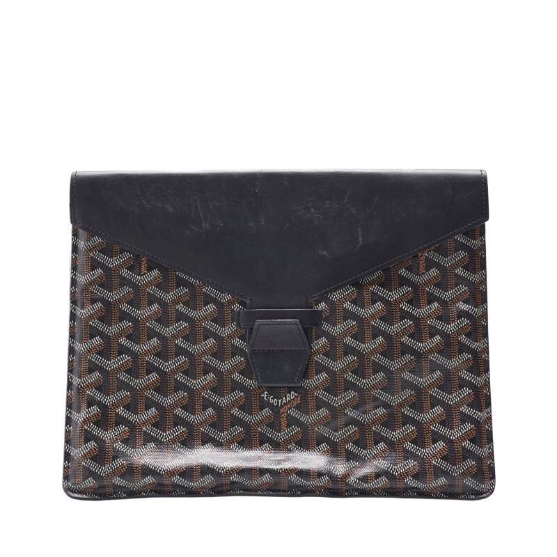 Goyard Black Camondo MM Clutch Bag 123836451