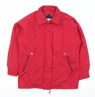 Definitions Collection rote Damenjacke Größe 14 Freizeit mittellang