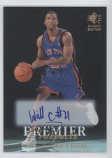 2007 SP Rookie Edition Premier Prospects 1994-95 Design Wilson Chandler Auto 0s3