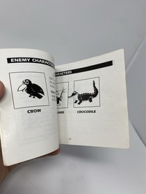 Nintendo NES Capcom Mickey Mousecapade Game Booklet Instruction Manual Book Only