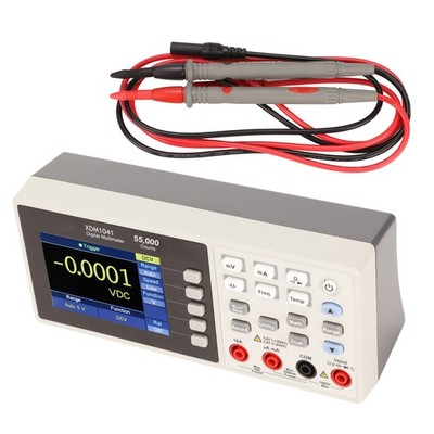 Multimeter Portable Desktop LCD 55000 Count Data Saving Digital Multimeter AC 90