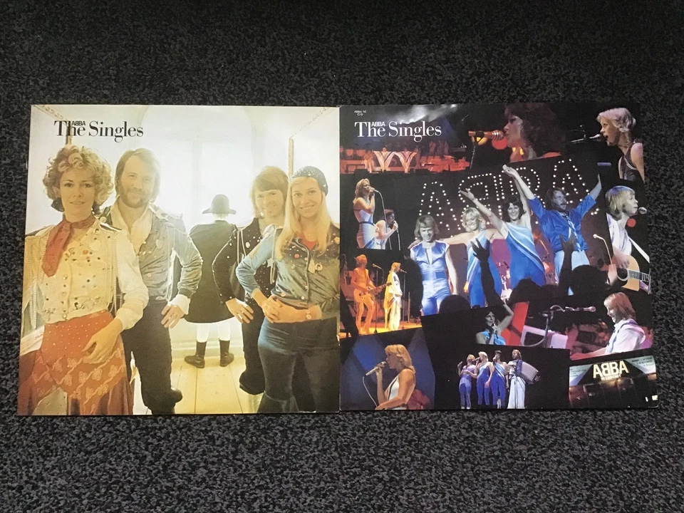 ABBA - THE SINGLES THE FIRST TEN YEARS 1982 UK DOUBLE LP EPIC RECORDS EXCELLENT+ - Image 4 of 4