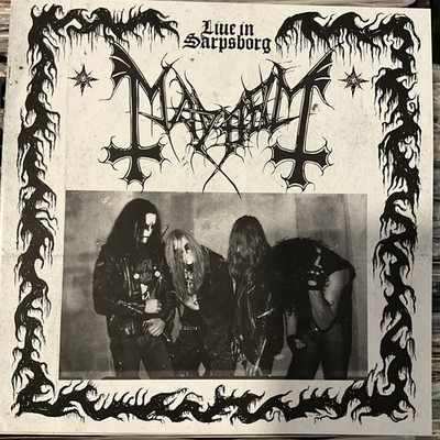 Mayhem – Live In Sarpsborg LP 2017 Peaceville – VILELP672 NM/NM