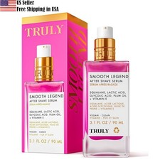 Truly Smooth Legend After Shave Serum 3 Fl Oz (90 ML) New in Box