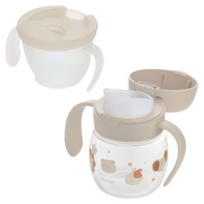 Richell Try Cup Drinking Master Set Beige From around 5 months