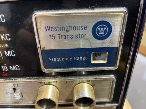 Westinghouse Model RF43W070 AM/FM/SW SW1 SW2 TRAGBARES RADIO 15 Transistor - Bild 2 von 19