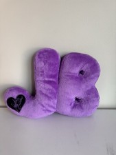 Vintage Justin Bieber JB Monogram Purple Plus...