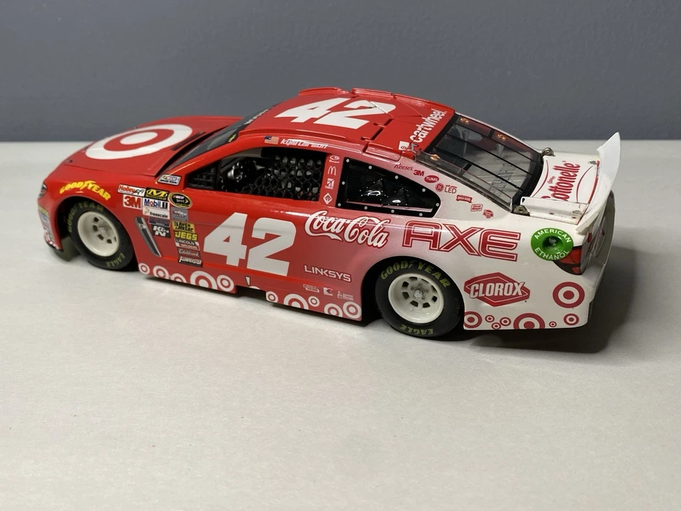 Kyle Larson 2015 #42 Target / Coca-Cola / AXE Action Diecast Car 1:24 ¡Sin caja! Foto 2 de 4