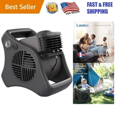 Misto Outdoor Misting Blower Fan, 15-Inch Design for Effortless Summer Cooling