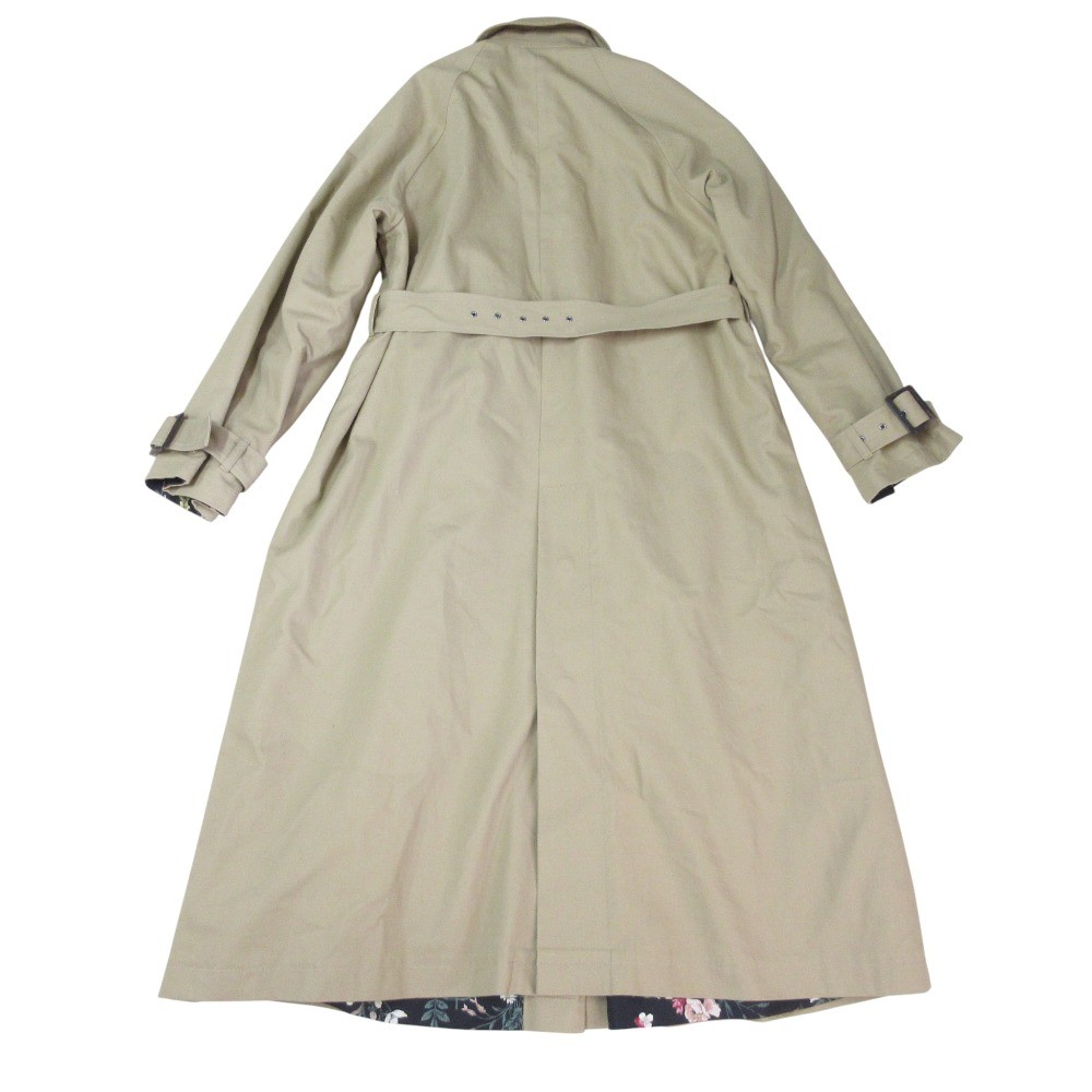 23SS COEL Botanical Pattern Reversible Balcony Co… - image 3